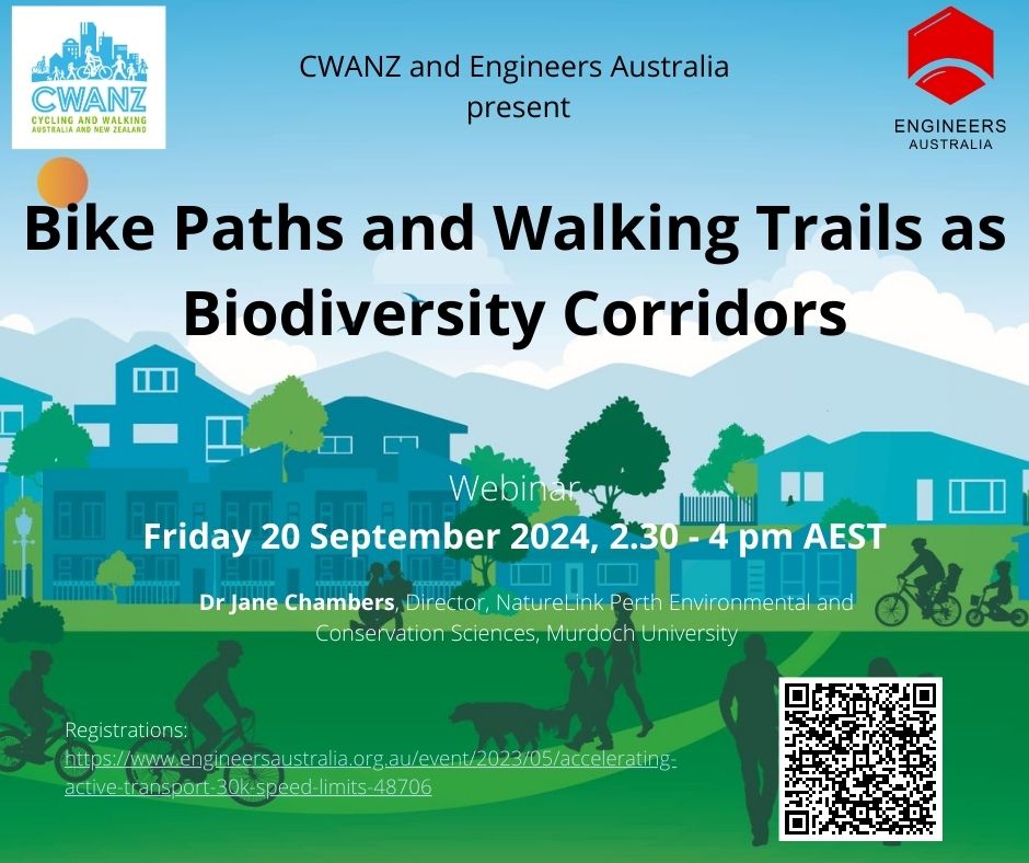 Flyer for webinar on Biodiversity Corridors